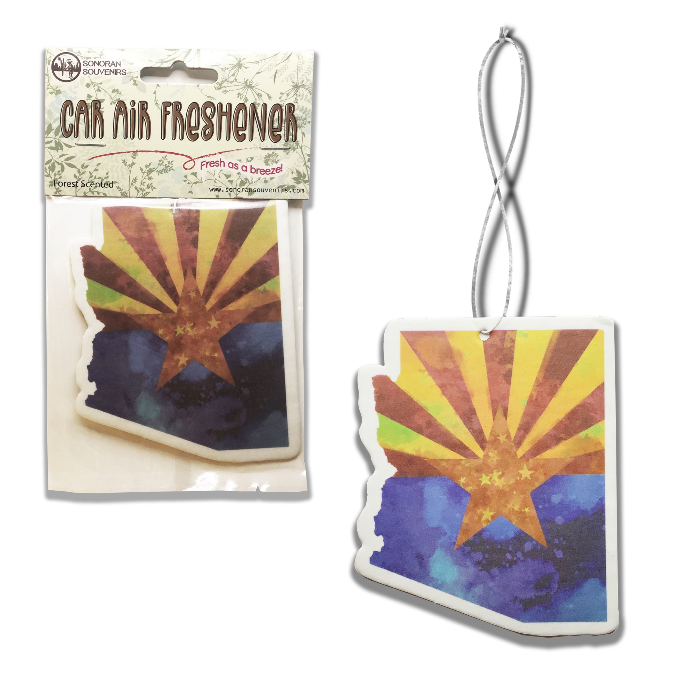 Arizona State Shape (3 pack) Air Freshener J B Sales & Consulting